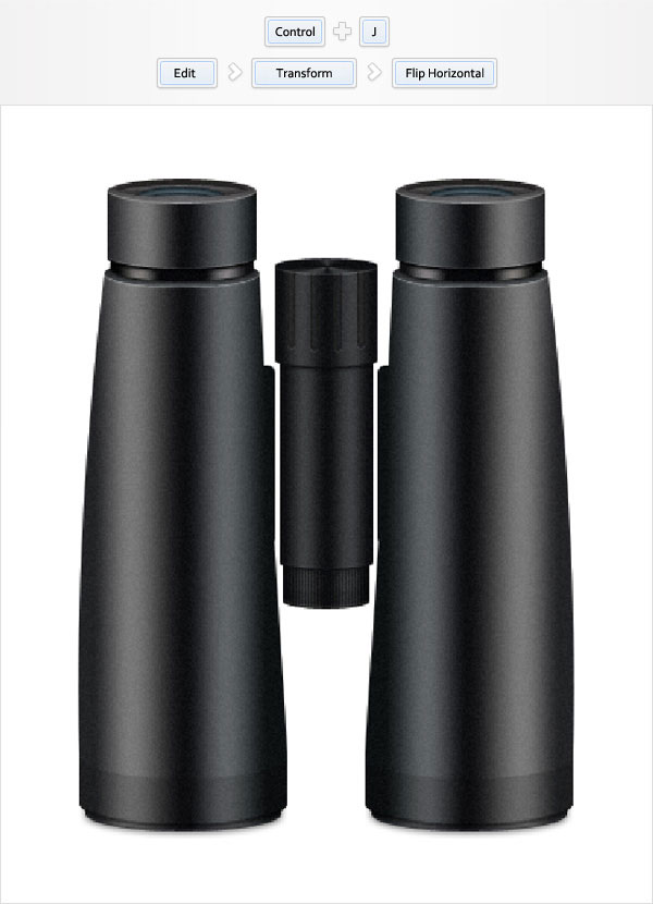 Draw a Binoculars Illustration in Photoshop 81